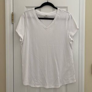 Dry Tek - Tek Gear - V neck white shirt - Size XL